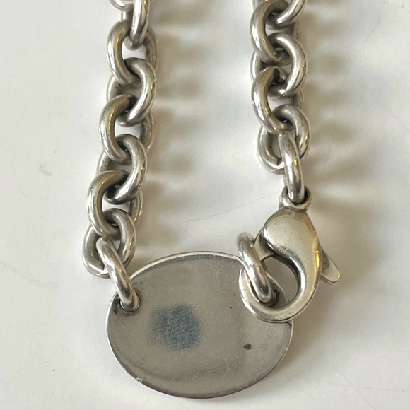 🌀Tiffany& Co. “please return to tiffany & co. new york” oval chain link necklace - Picture 9 of 11